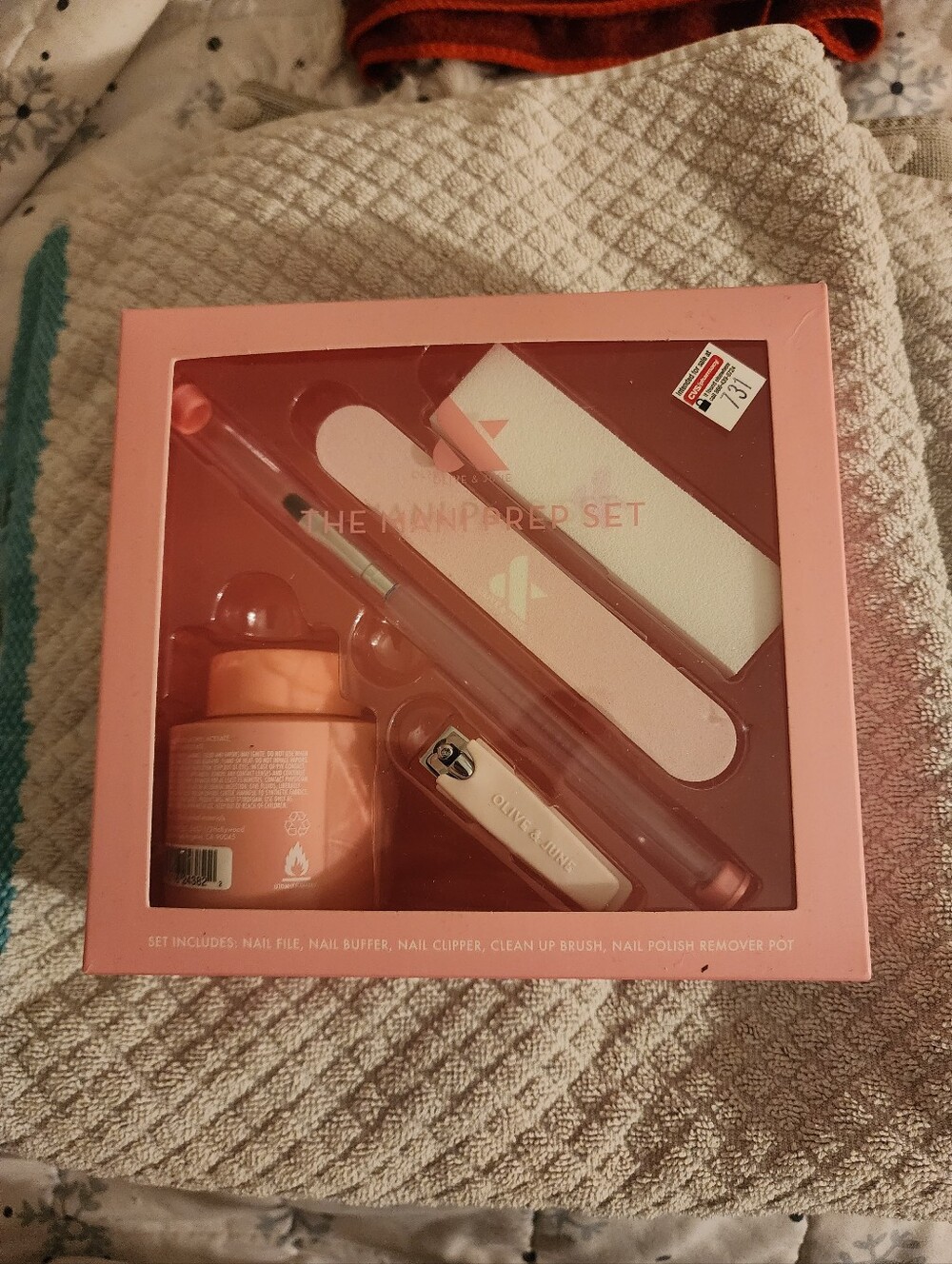 Olive And June Pink Nail Care Set - ManiPrep Kit
